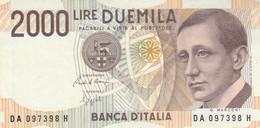 BANCONOTA ITALIA 2000 MARCONI EF (VS843 - 2000 Lire