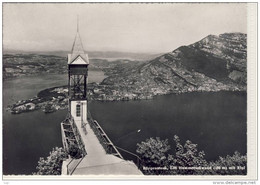 Bürgenstock - Lift  Hammetschwand  Mit  Rigi - 1958 - Autres & Non Classés