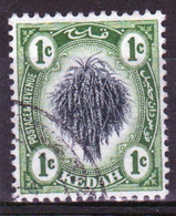 Malaysia Kedah 1912 Single 1c Definitive Stamp Which Is I Believe Cat No 1 In Fine Used. - Kedah