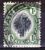 Malaysia Kedah 1912 Single 1c Definitive Stamp Which Is I Believe Cat No 1 In Fine Used. - Kedah