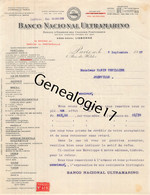 75 26033 PARIS SEINE 1927 BANCO NACIONAL ULTRAMARINO Banque De Lisbonne Portugal - Portugal