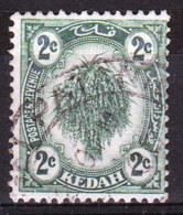 Malaysia Kedah 1921 Single 2c Definitive Stamp Which Is I Believe Cat No 27 In Fine Used - Kedah