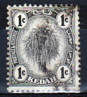 Malaysia Kedah 1922 Single 1c Definitive Stamp Which Is I Believe Cat No 52 In Fine Used - Kedah