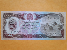 AFGHANISTAN 1000 AFGHANIS 1991 UNC FIL DE SECURITE EPAIS - Afghanistan