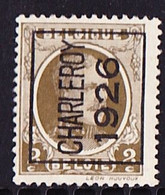 Charleroy 1926 Typo Nr. 134A - Sobreimpresos 1922-31 (Houyoux)