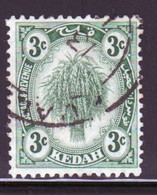 Malaysia Kedah 1922 Single 3c Definitive Stamp Which Is I Believe Cat No 53 In Fine Used - Kedah