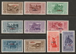 Italy Aegean Calchi 1932 Sc 17-26 Egeo Carchi Sa 17-26 Set MNH** - Egeo (Carchi)