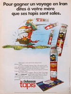 Publicité Papier JOHNSON TAPIS IZNOGOUD 1972 PIL 646  P1058447 - Werbung
