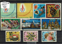 WALLIS FUTUNA Lot 1978 1979 - Gebruikt