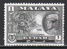 Malaysia Kedah 1959 Single 1c Definitive Stamp Which Is I Believe Cat No 104 In Mounted Mint - Kedah