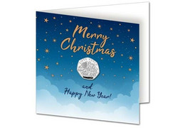 Guernsey 2020 50p Coin Christmas Card - Guernesey