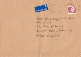 SUEDE SEUL SUR LETTRE POUR LA FRANCE 1993 - Storia Postale