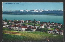 Carte P De 1924 ( Peseux Et Les Alpes ) - Peseux