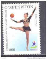 2010. Uzbekistan, Youth Olympic Games Singapore 2010, 1v, Mint/** - Ouzbékistan