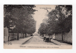 48 LOZERE - AUMONT L'allée De L'avenue De La Gare (voir Description) - Aumont Aubrac