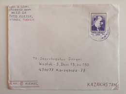 1993..TURKEY.. COVER WITH  STAMPS .  PAST MAIL .. - Covers & Documents