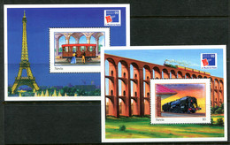 Nevis 1999 Philex France '99 Stamp Exhibition MS Set MNH (SG MS1381a&b) - St.Kitts And Nevis ( 1983-...)