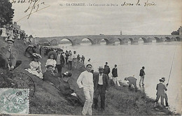 LA CHARITE - SUR- LOIRE -  1906 - LE CONCOURS DE PECHE - La Charité Sur Loire