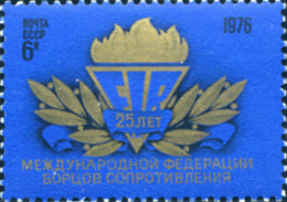 Ref. 270716 * NEW *  - SOVIET UNION . 1976. 	25TH ANNIVERSARY OF THE F.I.R.	. 25� ANIVERSARIO DE LA F.I.R. - Neufs