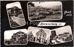 Gruss Aus Hammelburg - Burg Saaleck - Totalansicht - Old Postcard - Germany - Unused - Hammelburg