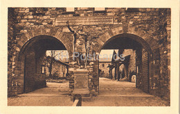 Kastell Saalburg - Porta Decumana Mit Antonius Pius - Old Postcard - Germany - Unused - Saalburg