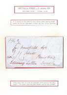 GB REGISTERED 1839 SHEFFIELD BARNSLEY YORKSHIRE HEAVY MONEY LETTER - ...-1840 Préphilatélie