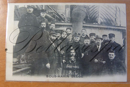 Sous-Marin Belge  (Navire De Guerre. Zeebrugge 1917?? HM Submarine C3 Classe?  Richard Sandfort Related? 1914-1918 ?) - Weltkrieg 1914-18