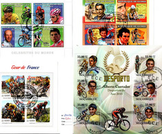 Lot  Timbres Thematique " Cyclisme  " - Ciclismo