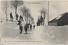 05 La Neige Au COL BAYARD  - Skieurs - Otros Municipios