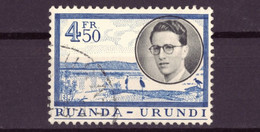 Ruanda - Urundi  1955  Royal Visit  - TB - 4.50Fr - Used Stamps