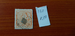 ESPAÑA  Nº 131 (USADO) - Unused Stamps