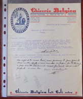 Lettre De La S.A. Société Chicorée Belgica à Bruxelles 26.12.1935 - Lebensmittel
