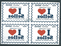 ESPAGNE SPANIEN SPAIN ESPAÑA 2021 LEISURE AND HOBBIES: FROM THE DECAL TO THE TATTOO BKT 4V ED 5518 MI 5568 YT 5273 SC 45 - Unused Stamps