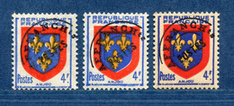 ⭐ France - Variété - YT Pré Oblitéré N° 105 - Couleurs - Pétouilles - Neuf Sans Charnière - 1922 ⭐ - Unused Stamps