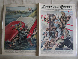 # DOMENICA DEL CORRIERE N 8 -1957 ULTIME SUI DISCHI VOLANTI / PUBBLICITA VARIE - First Editions