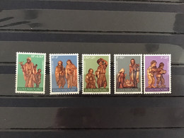 Luxembourg 1971 Xmas MNH SG 880-4 Mi 836-40 Yv 786-90 - Officials