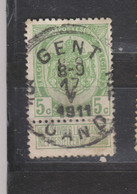 COB 83 Oblitération Centrale GENT - GAND 3F - 1893-1907 Wappen