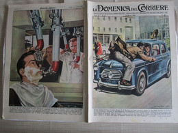 # DOMENICA DEL CORRIERE N 13 -1957 SALVA LA PROPRIA AUTO DA LADRO  / SILVANA MANGANO IN THAILANDIA / OMEGA - Prime Edizioni