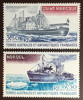 French Antarctic Territory TAAF 1980 Supply Ships MNH - Neufs