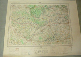 Carte I.G.N. J-21 : ALBI - 1/100 000ème - 1964. - Topographical Maps