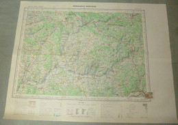 Carte I.G.N. H-17 : PERIGUEUX / NONTRON- 1/100 000ème - 1961. - Topographical Maps