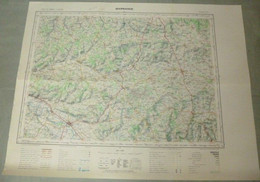 Carte I.G.N. H-19 : MARMANDE - 1/100 000ème - 1961. - Topographical Maps