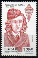 St Pierre Et Miquelon 2021 - Augusta Lehuenen - 1 Val Neuf // Mnh - Unused Stamps