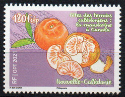 Nouvelle-Calédonie 2021 - Fête Des Terroirs, La Mandarine à Canala - 1 Val Neuf // Mnh - Unused Stamps