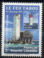 Nouvelle-Calédonie 2021 - Phares, Le Feu Tabou - 1 Val Neuf // Mnh - Neufs