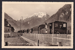 AUSTRIA  , Mayrhofen  , RAILWAY  ,  OLD  POSTCARD - Zillertal