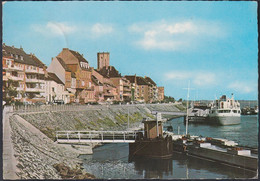 D-46446 Emmerich - Rheinpromenade Mit Schiffanlegestelle - Dampfer - Cars - VW Käfer - Nice Stamp - Emmerich