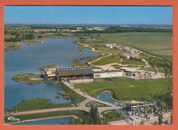 D01 - VILLARS LES DOMBES - VUE D'ENSEMBLE AÉRIENNE - PARC ORNITHOLOGIQUE DÉPARTEMENTAL DE LA DOMBES -CPM Grand Format - Villars-les-Dombes