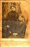 ALLAIRE - CARTE PHOTO - Deux SOEURS (Marie Reine Et Anne Marie) - Allaire