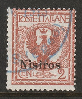 Italy Aegean Nisiro 1912 Sc 1 Egeo Nisiro Sa 1 Used - Ägäis (Nisiro)